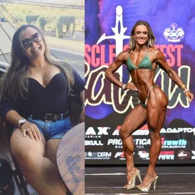 Atletas de Alta Performance - Bianca - Antes e Depois